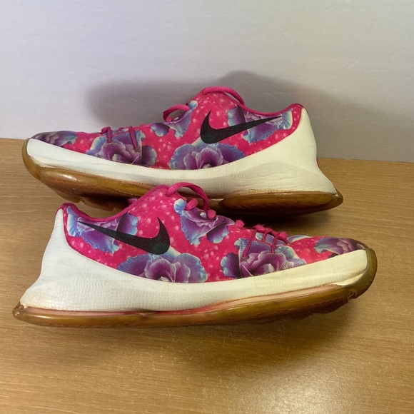 Nike KD 8 Aunt Pearl Breast Cancer Fund Women’s Size 7 Sneakers - Picture 8 of 12